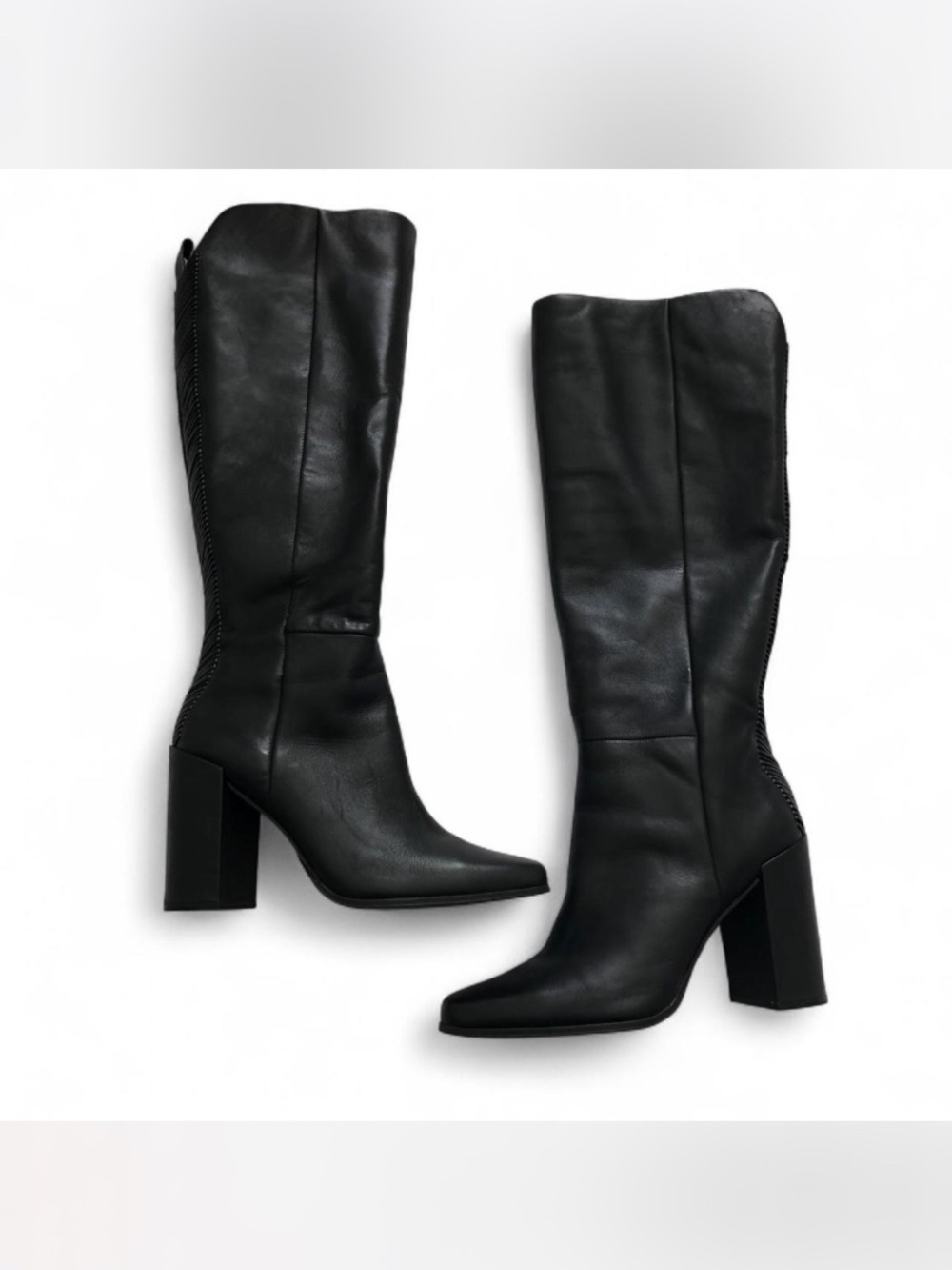A.D. Daughters Leather Knee Boots Size 8.5